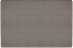 House, Home and More Skid-Resistant Carpet Indoor Area Rug Floor Mat - Gray - 8 Ft X 12 Ft - Non Slip Rubber Backing, Stain Resistant, Dog Friendly, Living Room Bedroom Kitchen Entryway