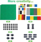Lekebaby 1546 Pieces Classic Building Blocks 34 pcs Baseplates Creative Bulk Building Bricks Sets, Compatible with All Major Brands, Educational Toy for Boys Girls 6 Years Old and Up