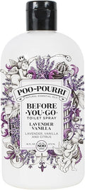 Poo-Pourri Before-You-Go 16 Ounce Refill Bottle, Lavender Vanilla