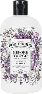 Poo-Pourri Before-You-Go 16 Ounce Refill Bottle, Lavender Vanilla