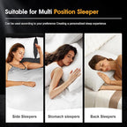 Ivellow Goose Feather Pillow King Size Set of 2 Hotel White Goose Down Bed Pillows for Sleeping 100% Cotton Pillow Cover Luxury Cloud Soft Breathable Fluffy Pillow for Back, Side, Stomach Sleepers