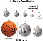 Silver & Red 1.6" Small Christmas Balls Christmas Tree Decoration Ornaments Shatterproof Hanging Balls for Birthday Halloween Holiday Wedding Decorations Set of 12pcs