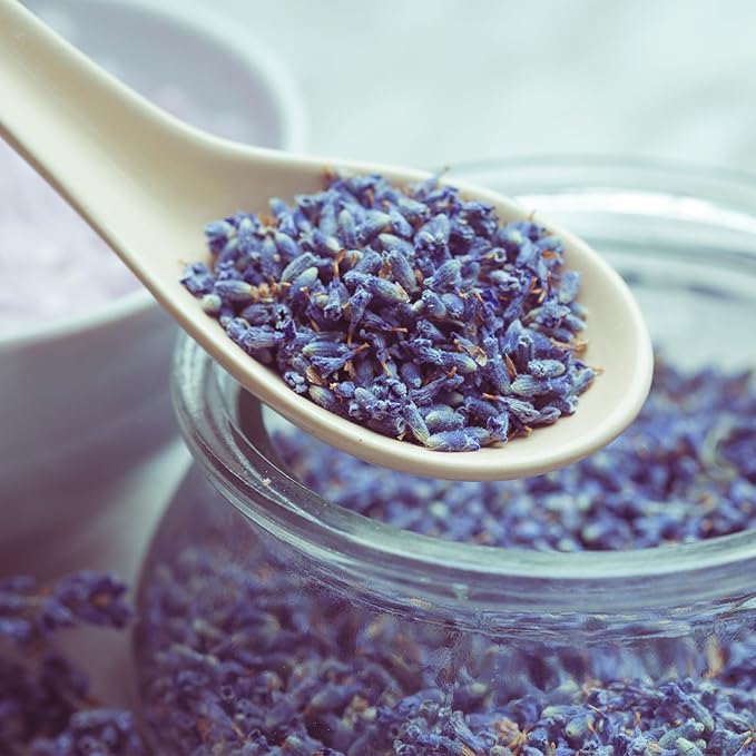 Treela 7 Pound Dried Lavender Bulk Dry Lavender Buds Fragrant Flower Petals for DIY Wedding Gift Crafts Home Fragrance Sachets
