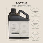 VINEVIDA [128 Fl Oz] Coffee Latte Fragrance Oil for Cold Air Diffusers, Essential Oils for Diffuser Oil Refill & Air Freshener Room Spray