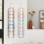 3 PCS Headband Holder Organizer for Girl，headband storage，Hanging Hairband Storage for Women，Headband organizer，White Hair Hoop Display Hair Accessories Organizer Bedroom College Dorm Decor ﻿