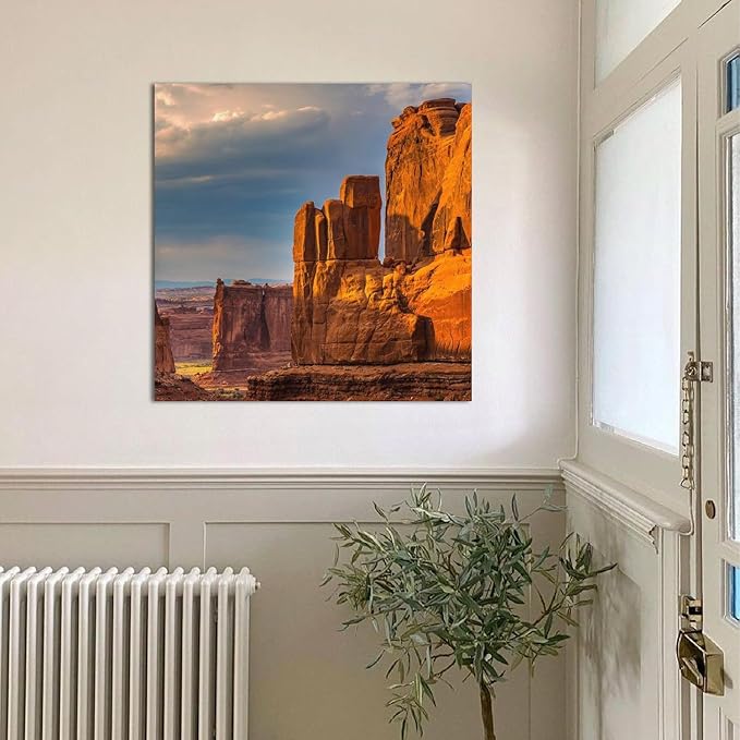 YXIMOX Custom Art Print on Premium Canvas, Personalized with Your Image or Design, Large Wall Decor for Living Room, Office, Bedroom, Custom Canvas Artwork(Unframe) (Unframe, 40"x40")