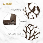 SIGNLEADER Metal Wall Art Decor Heart-Shaped Tree of Love Abstract Wall Sculpture Hangings Home Decoration for Living Room, Bedroom, Bathroom, Kitchen, Outdoor - 30" Bronze