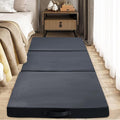 BALAPET Floor Lounger Pillow,Foldable Soft Memory Foam Floor Pillow Portable 3-Piece Folding Pillow with Handle,Suit for Meditation,Playing,Yoga,Reading,Sleeping(Dark Gray)