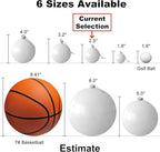 Red & White 2.5" Christmas Balls Christmas Tree Decoration Ornaments Shatterproof Hanging Balls for Birthday Halloween Holiday Wedding Decorations Set of 24pcs