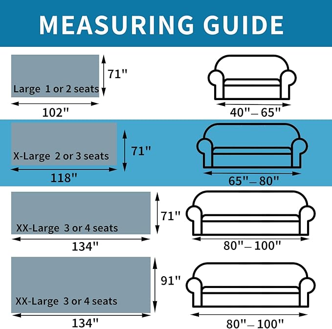 HAOMAIJIA Non Slip Couch Cover Sofa Covers for 3 Cushion Couch Washable sectional Couch Covers for Dogs pet Furniture Protector Couch Cover Blanket for Living Room (My-Khaki, 71"x118")