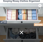 DIMJ Drawer Organizer - Clothes Storage Set of 3, Pink: Sock, Underwear, Bra, Tie, Belt Dividers