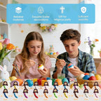 36 Pack Little Jesus Figurines in Bulk, Mini Jesus Loves You Figures, Small Jesus Figurines, Tiny Jesus Figures for Church Christmas Party Favors Religious Easter Gifts for Egg Stuffers