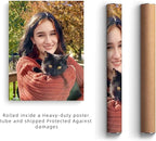 YXIMOX Custom Canvas Prints with Your Photos, Personalized Wall Art, Home Decor,Custom Canvas Print, Made in USA(11"x16", Unframed)