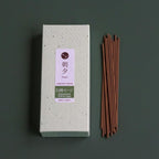 Asayu Japan Traditional Sandalwood & White Sage Incense Sticks, 40gr Smoke Type, 100% Natural Japanese Incense for Morning Relaxation, Yoga, Meditation and Mindfulness