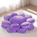 Lotus Flower Floor Pillows, Large Cushion Inspired by Lotus Flower Design, Decorative Seating for Living Room, Bedroom, and Lounge, Soft Washable Floor Cushion for Relaxation, and Family Activities