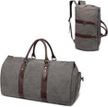 seyfocnia Convertible Travel Garment Bag,Carry on Garment Duffel Bag for Men Women - 2 in 1 Hanging Suitcase Suit Business Travel Bag