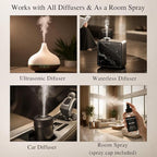 My Way Fragrance Oil Inspired by 1 Hotel Miami – Luxury Diffuser Oil with Oud Wood, Leather & Sandalwood Notes – Long Lasting Aroma + Spray Cap for Room Spray, 4.1 Fl Oz / 120ml