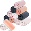 Newwiee 12 Pcs Fleece Throw Blankets Bulk 50'' x 60'' Oeko-tex Standard 100 Certified Spring Outdoor Wedding Guest Blankets Lightweight for Sleepover Donation Lap Pet Sofa Home (Pink Shades)
