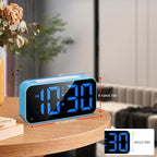 Loud Alarm Clocks for Bedrooms Heavy Sleepers, Digital Clock with Night Light, Large Display, Dual Alarm, Snooze, Dimmable Bedside Alarm Clock for Kids Teens Boys Girls