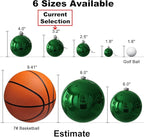 Emerald Green 3.2" Large Christmas Balls - Christmas Tree Decoration Ornaments Shatterproof Hanging Balls for Birthday Halloween Holiday Wedding Decorations Set of 18pcs
