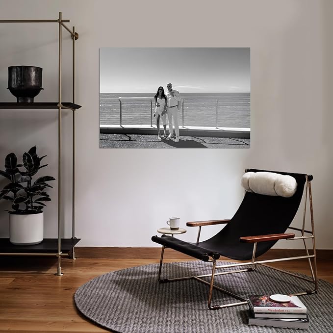 Custom Canvas Poster from Photo (24x36, Unframed) - Personalized Wall Art Prints - Turn Your Pictures into High Definition Posters - Customized Decoration for Living Room, Bedroom & Wedding Gifts