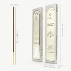 Cinnamon Incense Sticks, Organic Hand Dipped Incense, Natural Herbs & Aromatic Ingredients, Contain 40 Sticks Inside, Burn Time 45-60 Min, Spiritual Gifts, Incense by Karma Pledge