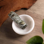 Koville African Natural Marble Incense Holder, 5inch Incense Holders for Sticks, Sturdy Incense Burner Ideal for Meditation and Relaxing, Easy to Clean(Namib Fantasy)