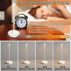 Cordless Table Lamp Rechargeable LED Table Lamps Battery Operated 4000mAh Touch Dimmable Wireless Lamp Waterproof Portable Outdoor Table Light for Restaurants and Dining Home Indoor/Outdoor Use