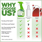 Peppermint Oil Spray for Bugs– Insect Repellent & Bug Spray for Home– Kills & Repels Ants, Roaches, Spiders, Flies, Mosquitoes & More– Safe for Kids & Pets– Indoor & Outdoor Use (16oz)