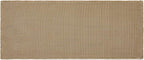 Waffle Runner Rug Bathroom, Long Boho Bathroom Rugs Non Slip Washable Super Absorbent Quick Dry Farmhouse Bath Decor, 60"x24" / 5'x2' Khaki