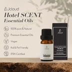 JCLOUD Sophisticated Allure Essential Oil - Inspired by Hilton Hotel Scent | Pure Aromatherapy Diffuser Oil with Jasmine and Cinnamon, Home Luxury Scents - 10mL