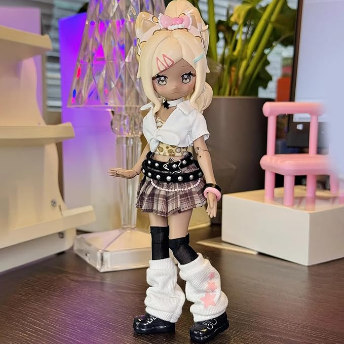 BEEMAI Electronic Pets Series 6-Box Set (Contains 6 Figures No Repeat), 1/12 BJD Blind Box Cute Figures Collectibles Birthday Gift