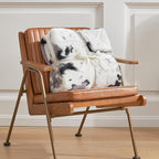 Cozy Bliss Cow Print Faux Fur Throw Blanket, Animal Printed Blankets Super Soft Warm Thick Fluffy Throws Home Decor for Couch Bed Sofa Women (Black&Grey Cow, 60x80 Inches)