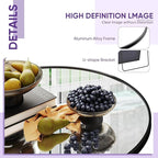 Full Length Mirror, 83"x44" Floor Mirror Freestanding, Oversized Floor Standing Full Body Mirror with Stand for Bedroom, Hanging Mounted for Living Room Cloakroom, Black, Arched