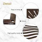 SIGNLEADER Metal Wall Art Decor Moons in Landscape Minimalist Modern Abstract Wall Sculpture Hangings Home Decoration for Living Room, Bedroom, Bathroom, Kitchen, Outdoor - 30" Bronze