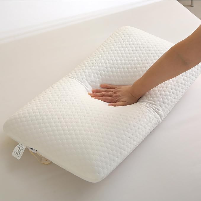 Memory Foam Bed Pillows, Pillow for Side and Back Sleeper, Pillow for Neck Pain Relief, Washable Removable Cover, Soft, White (King)