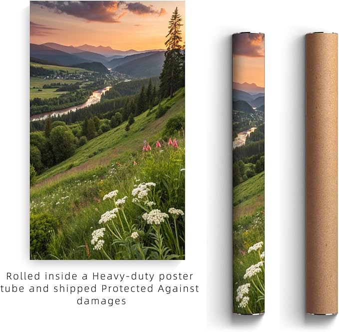 YXIMOX Custom Art Print on Premium Canvas, Personalized with Your Image or Design, Large Wall Decor for Living Room, Office, Bedroom, Custom Canvas Artwork(Unframe) (Unframe, 22"x34")