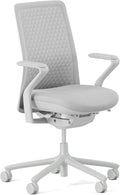 Branch Verve Chair - High Performance Executive Office Chair with Contoured Back and Adjustable Lumbar Support - High Density Foam Cushion and 3D Knit Back - Fits 5' to 6', Up to 275 lbs, Mist