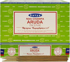 Aruda Incense Sticks and Incense Stick Holder Bundle Insence Insense Satya Incense