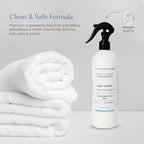 FIELD FLEUR Blue Seaside Linen & Room Spray 15.5 oz - Aromatic & Refreshing Bedding & Fabric Mist - Air Freshener for Clothes & Sofas - Notes of Citrus, Oceanic Breeze & Sugary Coconut -Made in USA