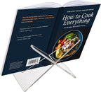 Americanflat Acrylic Easel Stand - 6" Tabletop Easel and Plate Stand - Lightweight Display Holders for Photos, Cards, Frames, Books, Magazines, Albums - Home or Office Decor