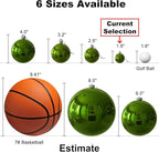 Lime Green 1.6" Small Christmas Balls Christmas Tree Decoration Ornaments Shatterproof Hanging Balls for Birthday Halloween Holiday Wedding Decorations Set of 12pcs
