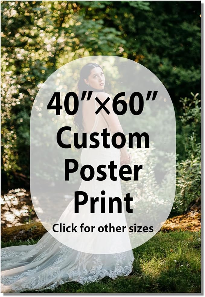 YXIMOX Cherishcanvas Custom Canvas Prints with Your Photos, Personalized Wall Art, Home Decor,Custom Canvas Print, Made in USA(40"x60", Unframed)