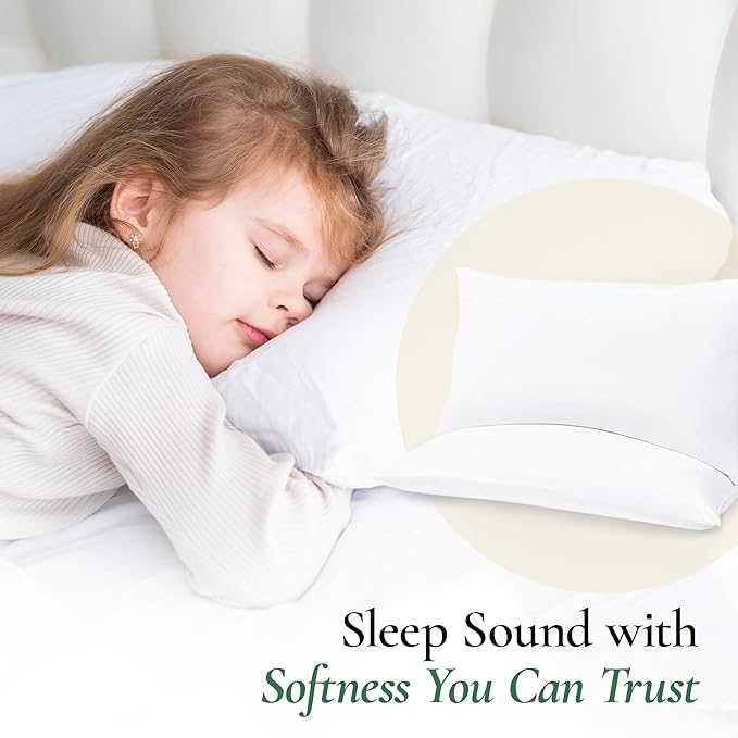 Fern and Willow Queen Size Bed Pillows - Set of 2, 28"x20" - Luxurious Ultra-Soft Cooling Pillow - Hotel Quality, Down Alternative Fill - Ideal Gift for Side, Back & Stomach Sleepers