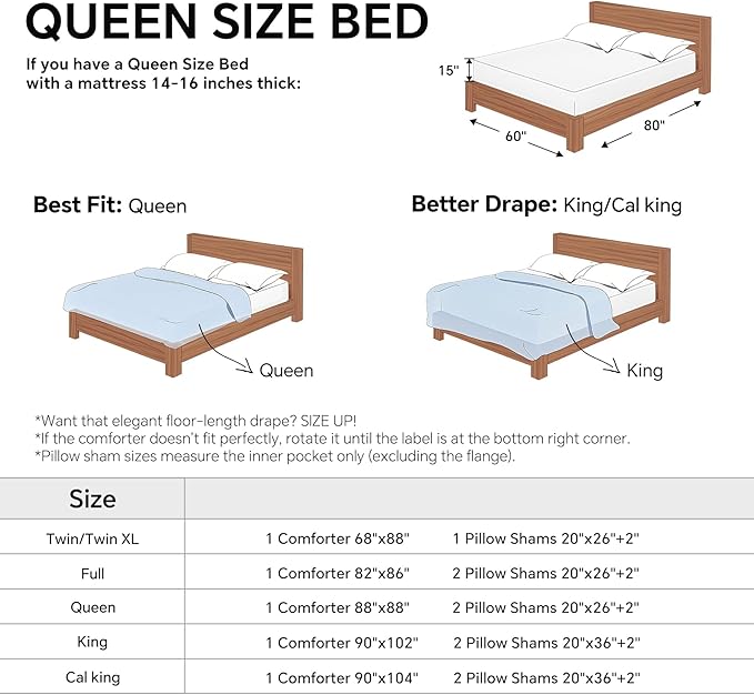 BEDELITE Fleece Queen Comforter Set -Super Soft & Warm Fluffy Hot Chotolate Bedding, Luxury Fuzzy Heavy Bed Set for Winter with 2 Pillow Cases