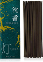 Agarwood Premium Japanese Incense Sticks 60sticks Coreless Low Smoke Natural Charcoal Free Non Toxic Temple Kyoto Aroma Aromatherapy Meditation Calming Stress Relief Relaxation Yoga Zen TOMORI