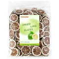 iGAOZM Dried Lime Slices,12.34OZ/350g,No Additives,Natural Dehydrated Lime Slices,Wheels Chips for Decoration, Cocktails, Water, Tea, Desserts, Garlands, Baking