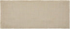 Pale Beige Bathroom Rug, Waffle Bath Mat Non Slip Washable Super Absorbent Quick Dry Boho Farmhouse Bathroom Decor, 48''x24'' / 4'x2' Pale Beige