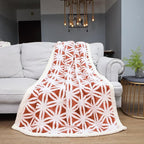 LOMAO Sherpa Fleece Blanket Fuzzy Soft Throw Blanket Dual Sided Blanket for Couch Sofa Bed (Coral, 60''x80'')