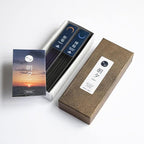 Incense Gift Set Japanese Garden & Wagiku Chrysanthemum + Zen Incense Holder